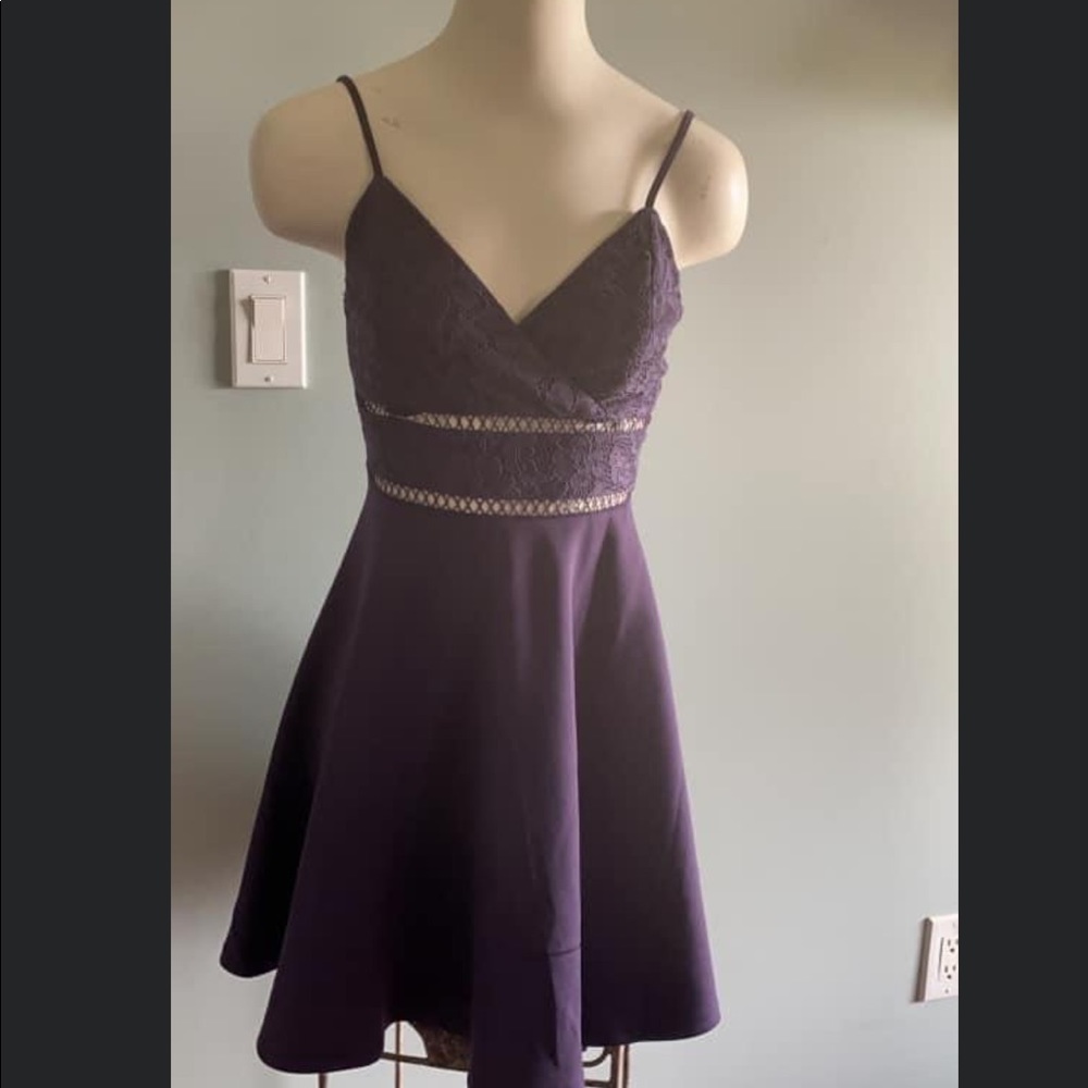 Purple sun dress